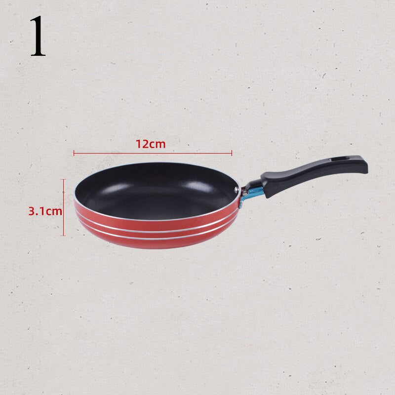 12/14/16cm Non-stick Aluminum Frying Pans