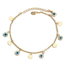 Enamel & Stones Charm Bracelet