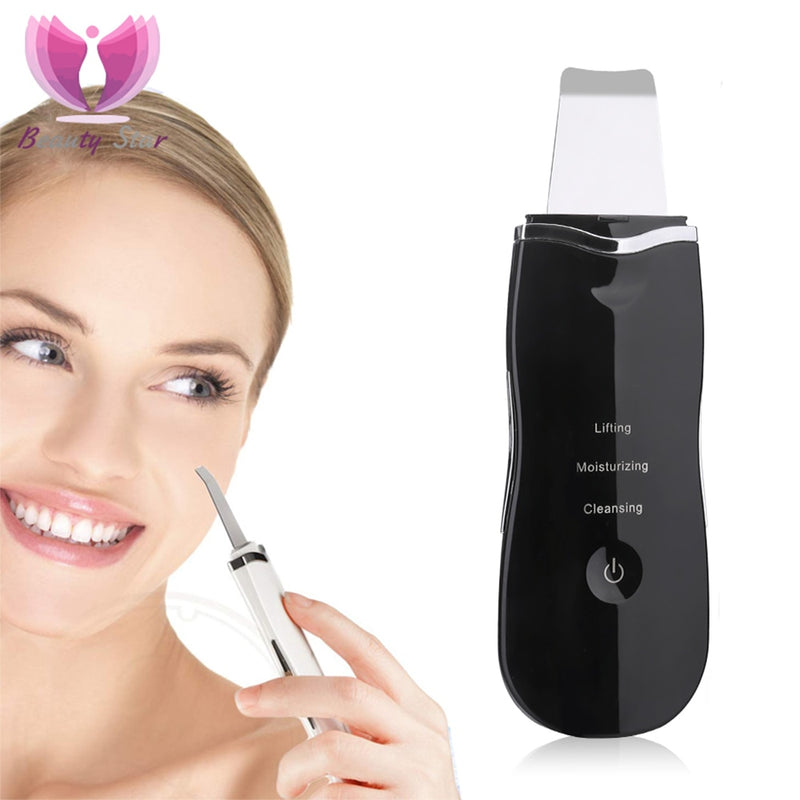 Ultrasonic Face Skin Scrubber