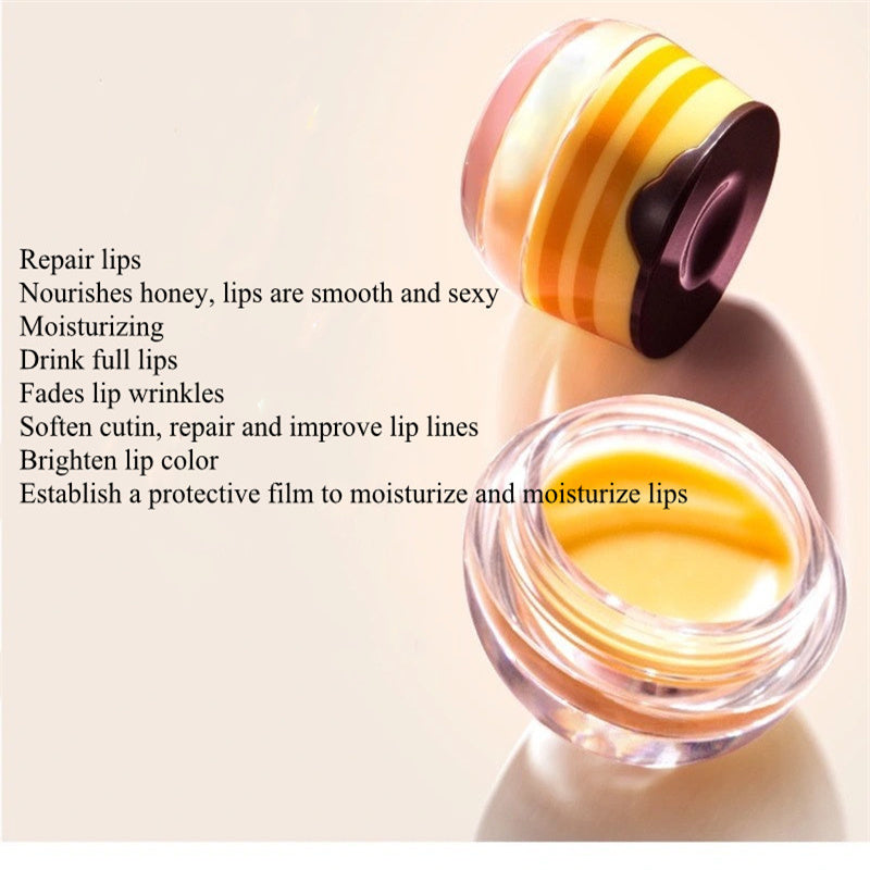 Honey Jar Moisturizing Lip Balm with Vit E