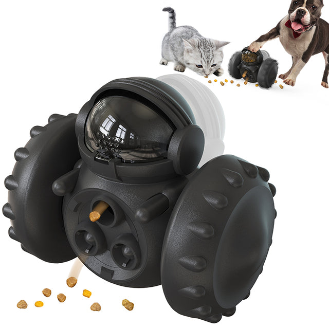 Slow Feed Tumbler Food Dispenser Pet Toy
