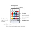 Wireless Bluetooth Speaker+12W RGB Bulb LED Lamp with Remote Control