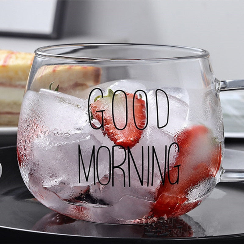 Creative Glass Coffee Mug
