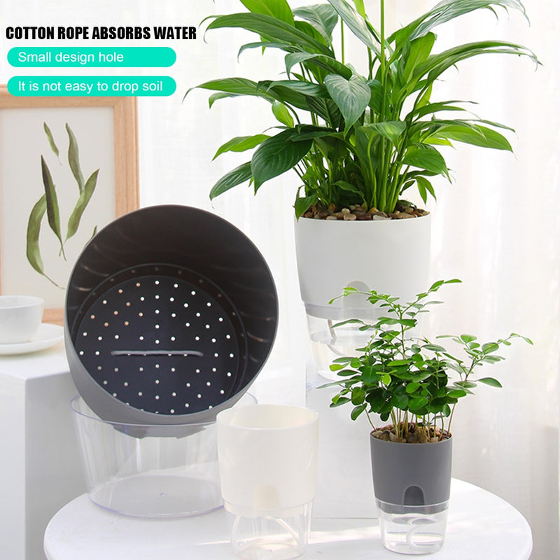 Self-Watering 2-Layer Plant Pot