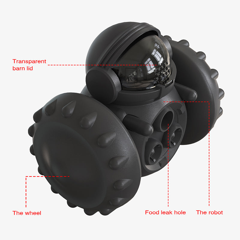 Slow Feed Tumbler Food Dispenser Pet Toy