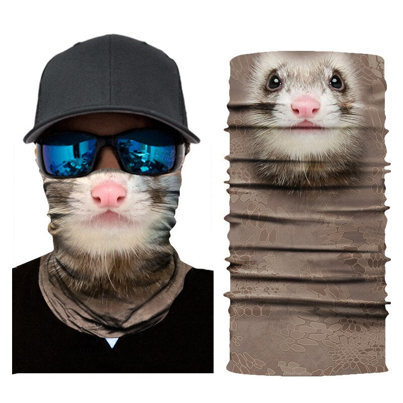 Magic Animal Neck Gaiter Bandana