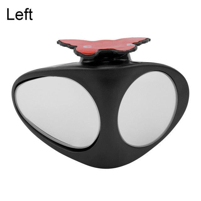 Rotatable 2-Side Blind Spot Convex Mirror