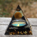 Tree of Life Orgonite Pyramid