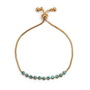 Enamel & Stones Charm Bracelet