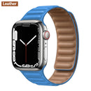 Leather Link For Apple Watch Band