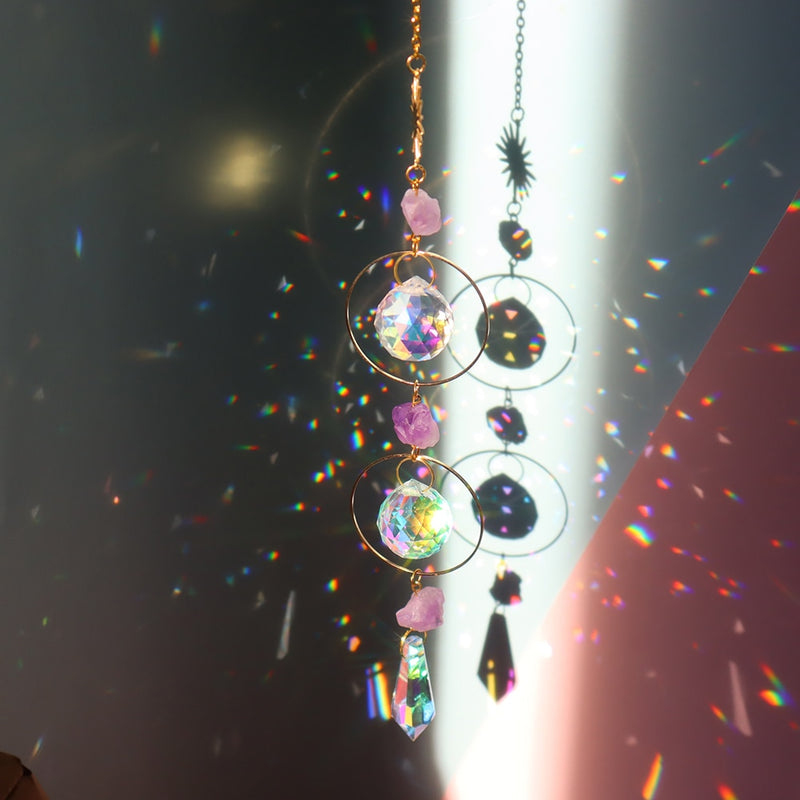 Crystal Light Catcher Room Decor