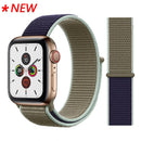 Soft Breathable Replacement Strap Sport Loop for iwatch series