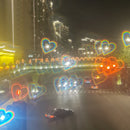 Love Heart Diffraction Glasses