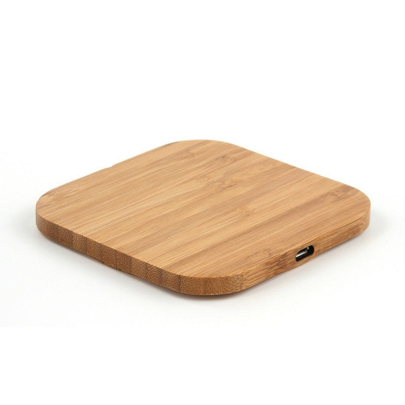 Qi Wireless Wood Design Charging Pad