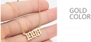 Women Personalized Necklace Special Date Year Number