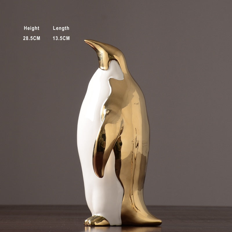 Penguin Sculpture Home Décor