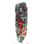 Black Forest Arm Tattoo Sticker