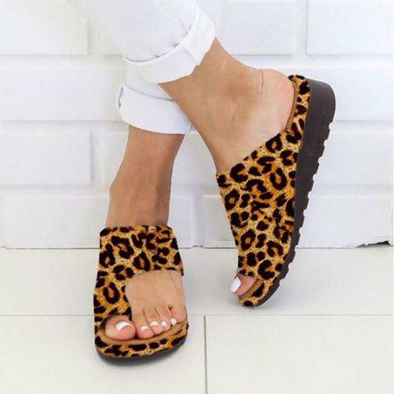 Women Flat Sole Toe Bone Corrector Sandals