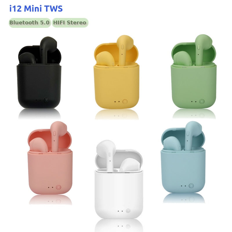 Original i12 Mini TWS Wireless Sport Earbuds