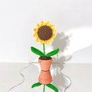 Hand-woven Knit Flower