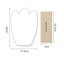 Irregular Acrylic Makeup Mirror