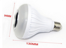 Wireless Bluetooth Speaker+12W RGB Bulb LED Lamp with Remote Control