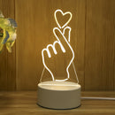 Acrylic 3D Night Light Lamp