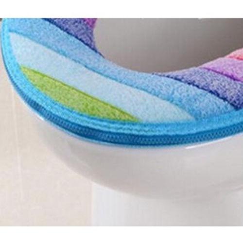 Rainbow Toilet Seat Cover