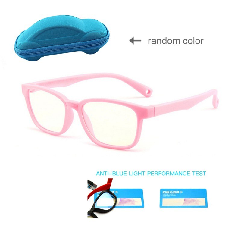 Kids Anti-blue Light Silicone Glasses