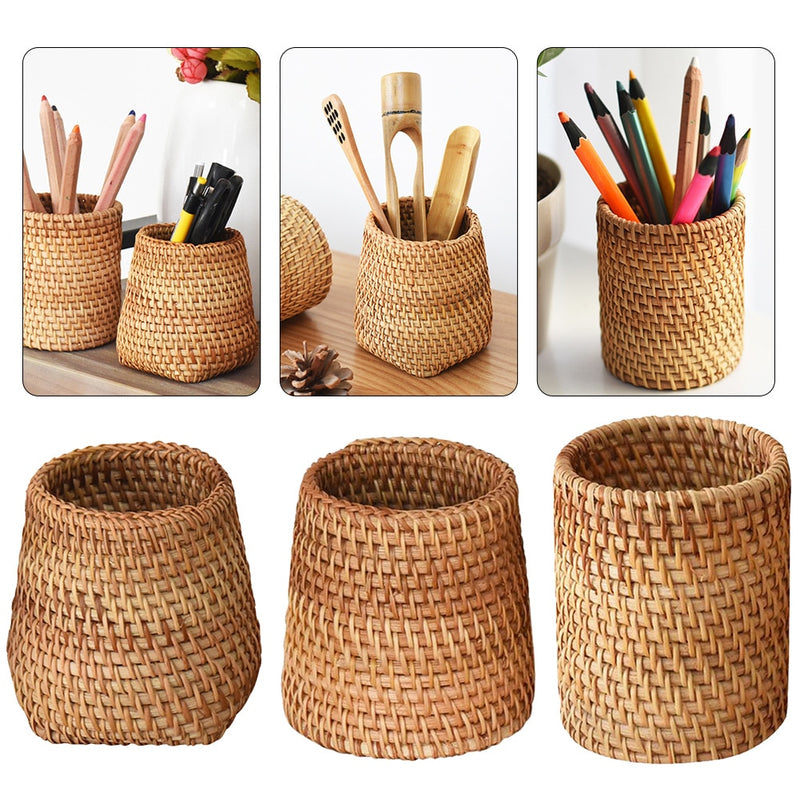 Rattan Weaved Eco-Friendly Storage Baskets