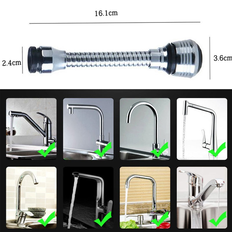 WonderKitchen™ 360° Rotatable Faucet Extender