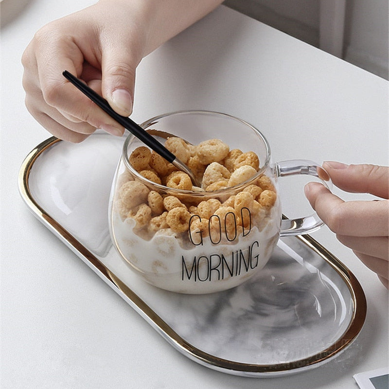 Creative Glass Coffee Mug