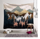 Mountain Sea Sunset desert landscape indoor living room bedroom Wall