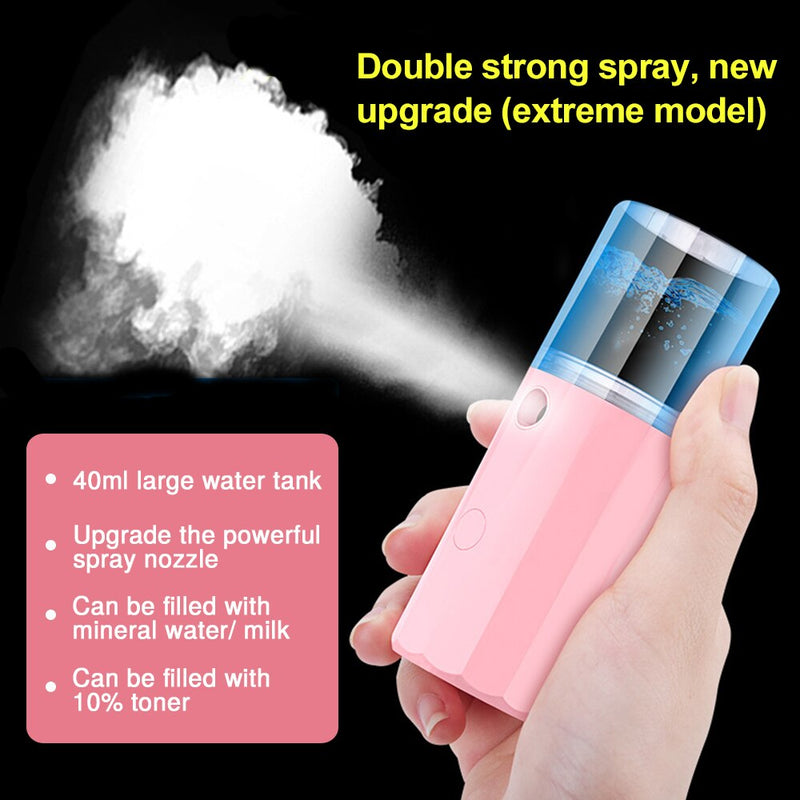 Portable Facial Steamer Nano Spray Bottle