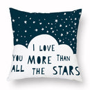 Cartoon Geometry Cushion Cover