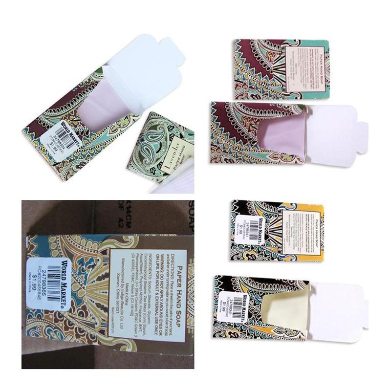 Travel Paper Soap