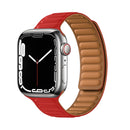 Leather Link For Apple Watch Band