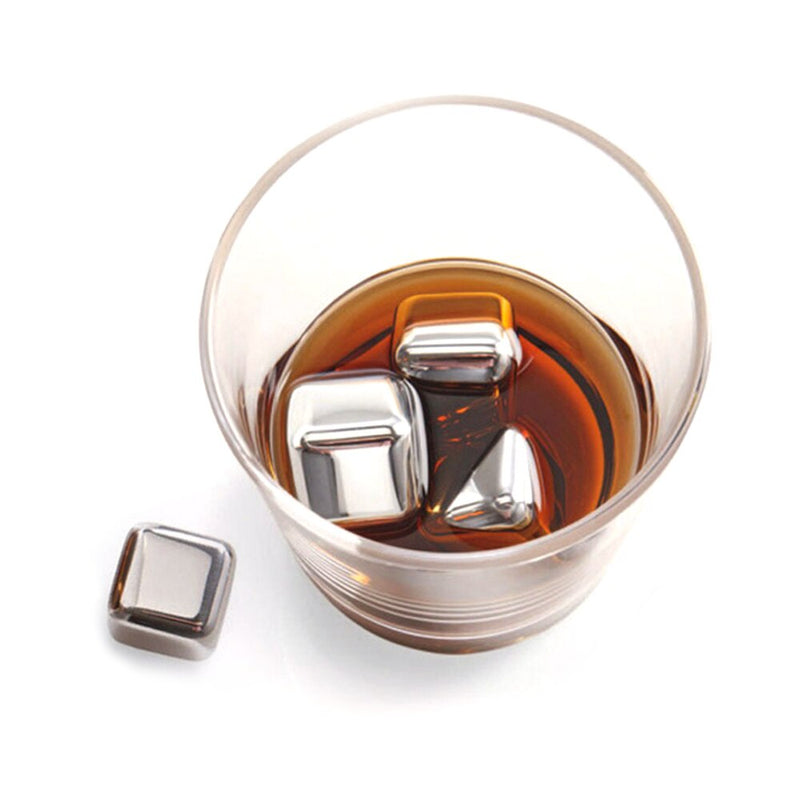 Stainless Steel Whiskey Stone Ice Cube Bar