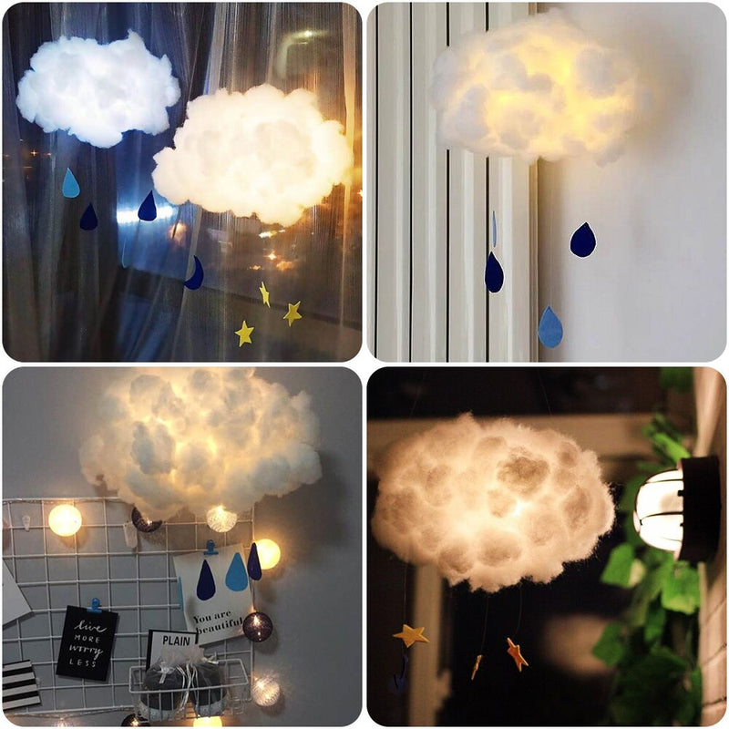 Cute Handmade Cotton Cloud Light