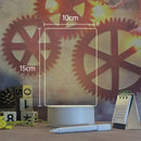 Note Board Led Night Light Acrylic Creative Message Board