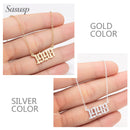 Women Personalized Necklace Special Date Year Number