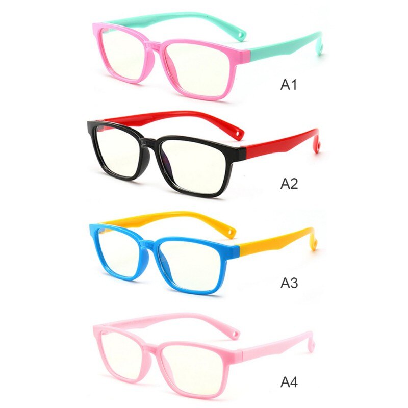 Kids Anti-blue Light Silicone Glasses