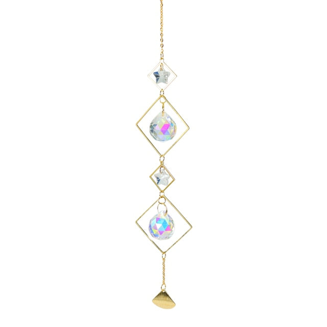 Crystal Light Catcher Room Decor