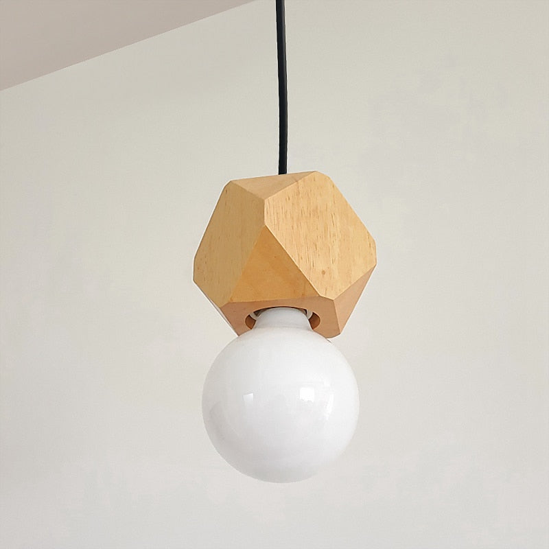 Wood Pendant Lights