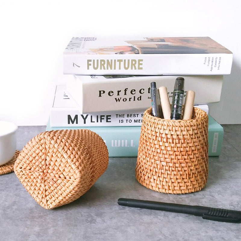 Rattan Weaved Eco-Friendly Storage Baskets