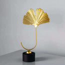Golden Ginkgo Leaves Miniature Figurine