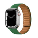 Leather Link For Apple Watch Band