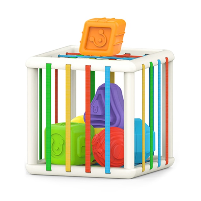 Baby Blocks Shape Sorter & Color Recognition Toy
