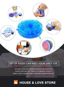 Silicone Stretch Cover Lids