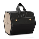 Portable Eyeglasses PU Leather Case Organizer